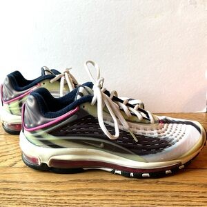 Nike Air Max Deluxe Enamel Emerald 2018 Men’s Size 8.5 Green Navy Pink